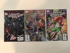 Marvel Secret Invasion: The Amazing Spider-Man 1 2 3 Complete NM