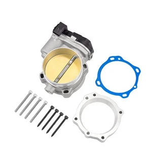 95mm Larger Throttle Body W/ Spacer For Dodge Ram 5.7L 6.1L 6.4L Hemi 2013+ - Foto 1 di 5