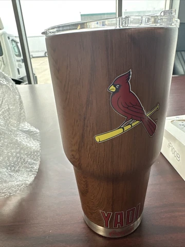 Yadi Molina Dark Brown Tumbler SGA STL Cardinals Busch Stadium 2022 Cover
