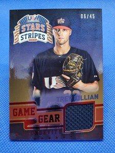 2015 Stars & Stripes TREY KILLIAN Game Gear Jersey card #/45 ARKANSAS RAZORBACKS
