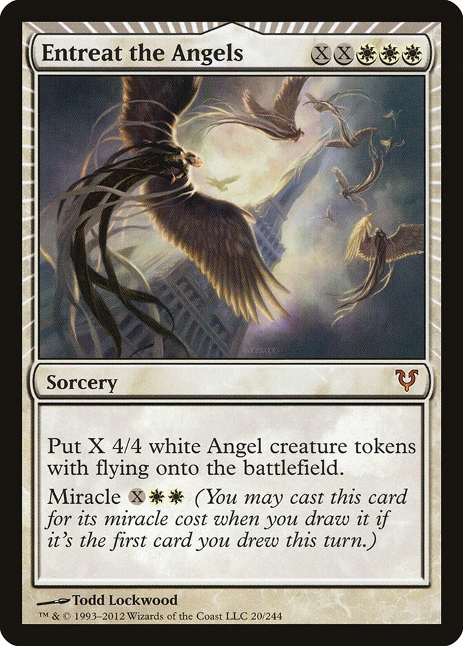 MTG Entreat the Angels  - Avacyn Restored #20 - Image 1 of 1
