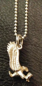 STERLINGSILBER ADLER ANHÄNGER & KETTE - Bild 1 von 4