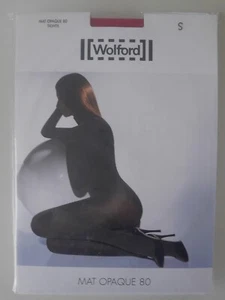 NEU & OVP: Wolford MAT OPAQUE 80 DEN TIGHTS! Gr. S! Farbe: shocking pink - Picture 1 of 2