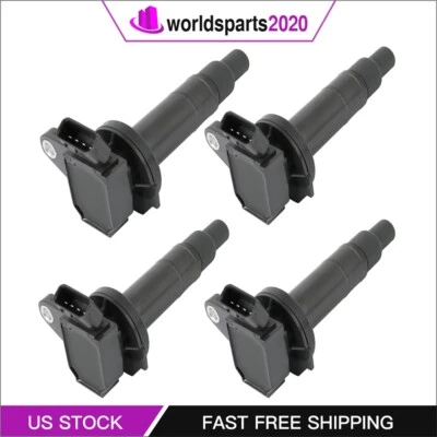 Fit For Toyota Avanza 2007 2008 2009 2010 2011-2015 1.5L l4 4Pcs Ignition Coils - Image 1 of 4