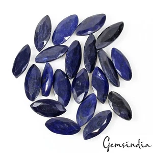 Gemas sueltas certificadas de joyería de corte marquesa de zafiro azul natural de 202,10 quilates - Imagen 1 de 5