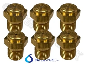 6 x BUFFALO TOP BRENNER INJEKTOR LPG KOCHFELD JET 6267.M8075.100 DÜSE 1mm OFENBEREICH - Bild 1 von 22