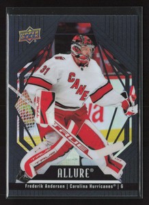 Frederik Andersen 2022-23 Upper Deck Allure #65 Black Rainbow {1027