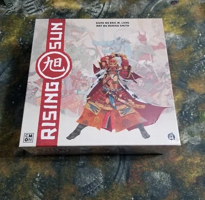 New, Sealed CMON Rising Sun Kickstarter Complete Daimyo Pledge + Extras - Image 1 of 4