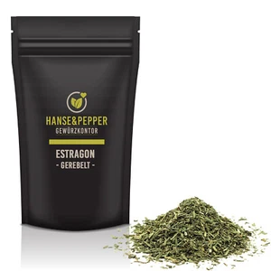 100g Estragon getrocknet gerebelt Kräuter natürlich von Hanse&Pepper Gewürze - Bild 1 von 2
