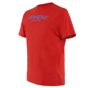 DAINESE PADDOCK LONG T-SHIRT DAINESE LAVA-RED/SKY-DIVER 3XL - Picture 1 of 2