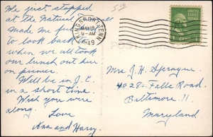 Kingsport TN a Baltimore MD, 1949. Fotografía de túnel natural Virginia - Imagen 1 de 2