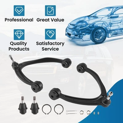 Brazos de control superiores delanteros rótulas inferiores para GMC Sierra Yukon XL 1500 2007-13 Foto 1 de 4