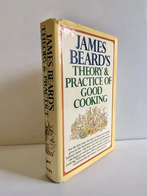 Signed James Beard’s Theory & Practice Cook Book HBDJ (1977) Knopf Fundamentals - Image 1 of 4
