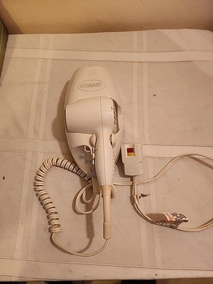 Conair White Wall Mountable Mounting Hair Blow Dryer 134W - TESTED; READ - Image 1 of 4