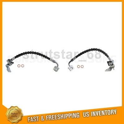 Línea de freno de manguera hidráulica de freno delantero 2 para Ford Explorer 2000 2001 1996 1997 Foto 1 de 4