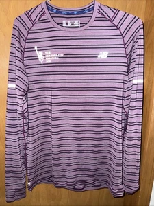 NEW BALANCE 2018 TCS NEW YORK CITY MARATHON LONGSLEEVE M SHIRT(B74) - Picture 1 of 8