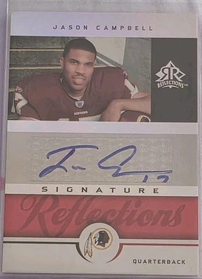 2005 UPPER DECK JASON CAMPBELL REFLECTIONS AUTO  - Image 1 of 2