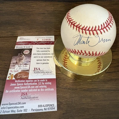 Monte Irvin Signed Rawlings Baseball JSA COA - Image 1 of 4