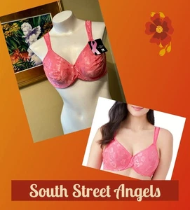 WACOAL 85567 ~ PINK LEMONADE Awareness Full Coverage Underwire Bra SIZE 40C - Picture 1 of 8