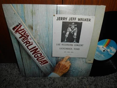 ДЖЕРРИ ДЖЕФФ УОКЕР Viva Terlingua! MCA вне закона страны винтажный LP - Изображение 1 из 4