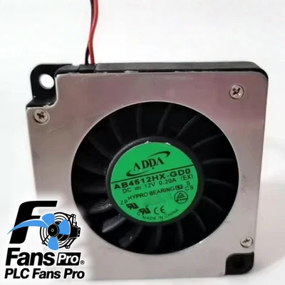 1PCS Brand New ADDA AB4512HX-GD0 4CM 12V 0.20A centrifugal fan 2PIN Fast Ship - Image 1 of 3