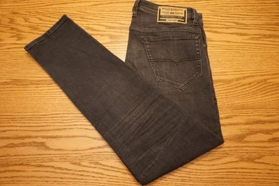 NWT MEN'S DIESEL JEANS Multiple Sizes Thommer Slim - RB063 Black Denim $225 - Image 1 of 2
