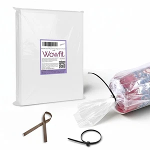 Giant Plastic Rug Storage Bag with Zip Tie, 4.5 Mil Heavy Duty Fits Rug up to... - Picture 1 of 9