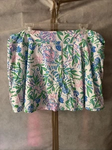 Neu mit Etikett Lilly Pulitzer UPF 50+ luxuriöser Aila Skort Resort weiß nur eine Prise XXL - Bild 1 von 10