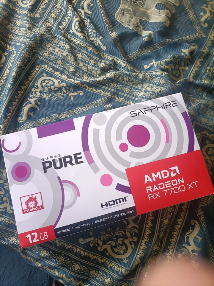 SAPPHIRE AMD Radeon RX 7700 XT 12GB GDDR6 Scheda Grafica - Immagine 1 di 1