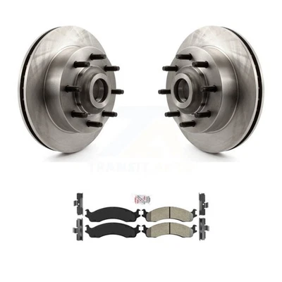 Front Brake Rotors Semi-Metallic Pad Kit For Dodge Ram 2500 3500 Van B3500 B2500 - Image 1 of 4