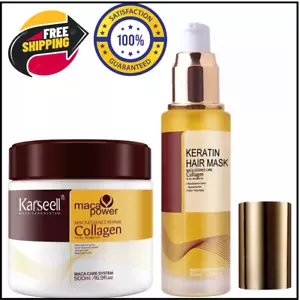 Karseell Collagen Hair Mask Deep Repair Conditioning Argan Oil Collagen Care - Picture 1 of 14