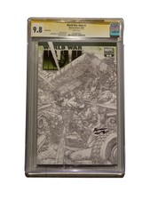 World War Hulk 3 CGC 9.8 SS Signed By David Finch Sketch Variant
