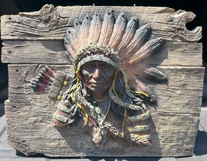 Cochise jefe indio apache nativo americano - 24" x 18" compuesto colgante de pared - Imagen 1 de 6