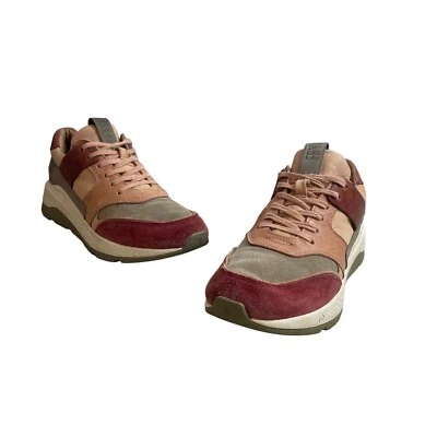 Zapatos deportivos Frye para mujer de cuero marrón rosa talla 8M Foto 1 de 4