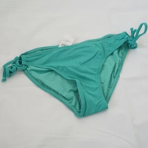 LOFT Beach Women's Green Side Tie Full Coverage Bikini Bottom Size S NWT - Picture 1 of 4