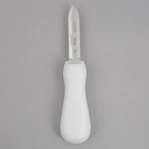 2 3/4" White Providence Style Oyster Knife NSF Listed - Picture 1 of 4