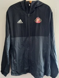 Chaqueta de Fútbol Sunderland con Cremallera Chándal Top Adidas Talla Adulto - Imagen 1 de 7