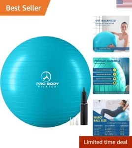 Ball Yoga Ball Exercise Ball, Balance Ball or Pregnancy Ball for Stability, Y... - Picture 1 of 10