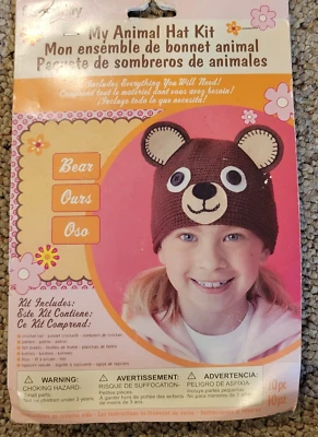 Simplicity Craft "My Animal Hat Kit" Bear - Image 1 of 4
