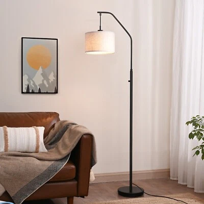 DEWENWILS Modern ARC Floor Lamps for living room with 10W LED Dimmable Bulb  - Image 1 of 4
