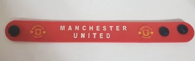 Pulsera pulsera pulsera equipo fútbol club fútbol Manchester United NUEVA Foto 1 de 4