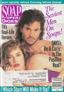 Soap Opera Digest July 23, 1991 CRYSTAL CHAPPELL-PETER RECKELL-SEXIEST MEN-REX S - Picture 1 of 1