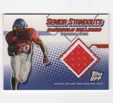 2006 Topps Draft Picks & Prospects Senior Standout Jersey DeAngelo Williams