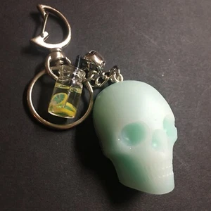 ~Handmade Resin Skull Boba/Fruit Drink Keychain!!! - Picture 1 of 2