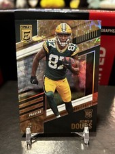 2022 Donruss Elite Romeo Doubs Gold Rookie Card RC /10 Packers SSP