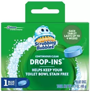 Scrubbing Bubbles Vanish Toilet Cleaning Drop-Ins Tablet - 1.7 Oz - Pack of 6 - Picture 1 of 4