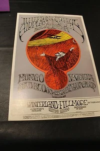 Grateful Dead Airplane BG171-RP2 1969 Fillmore West 2nd Pressing Poster EX - Picture 1 of 3