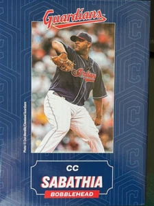 CC Sabathia HOF Bobblehead Cleveland lndians Giveaway 8/3/24 SGA - Picture 1 of 5