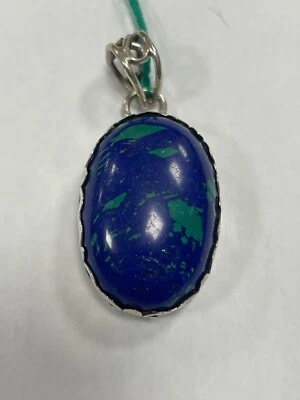 pendaglio ARGENTO E LAPISLAZZULI  a metà prezzo!!  art 400  grammi 8,2 - Immagine 1 di 4