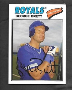 GEORGE BRETT  2018 TOPPS ARCHIVES #169 KANSAS CITY ROYALS